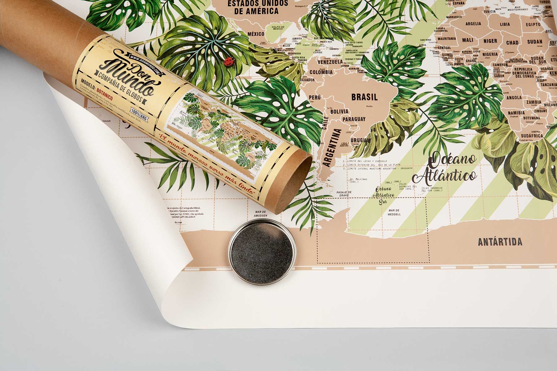 Canvas Don Mundo Botánico